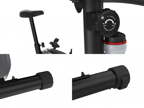 Велотренажер UNIXFIT BL-390E (коврик 130 см в комплекте) - 14